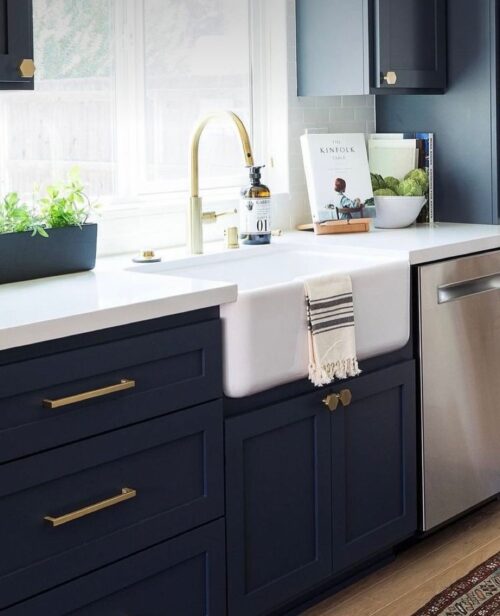 Blue Shaker Kitchen