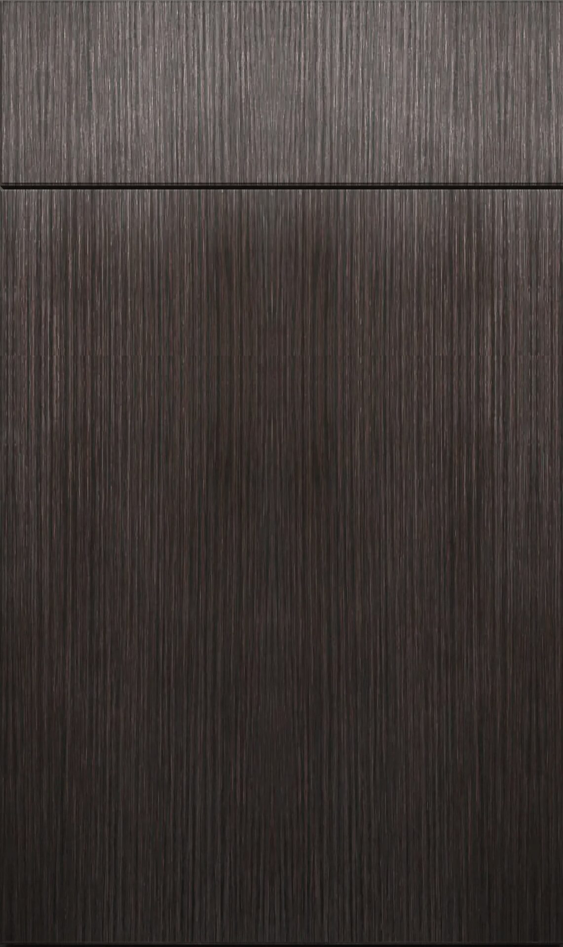 Dark Brown Oak Kitchen-Cabinets