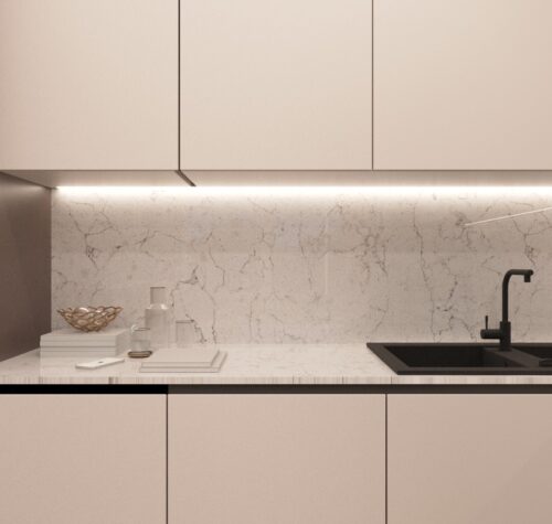 Argento Brown Quartz Countertops Seattle
