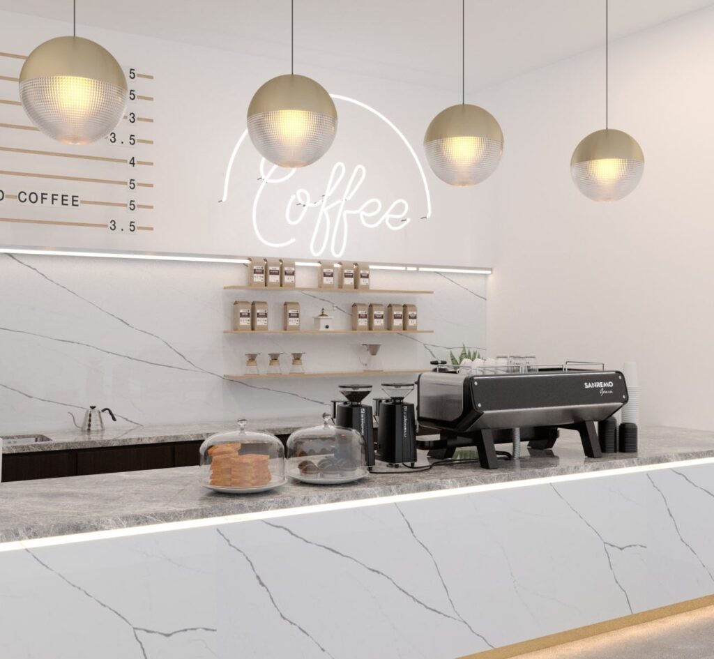 Calacatta Rio Quartz - Indigo Quartz Countertops | Cabinets Core