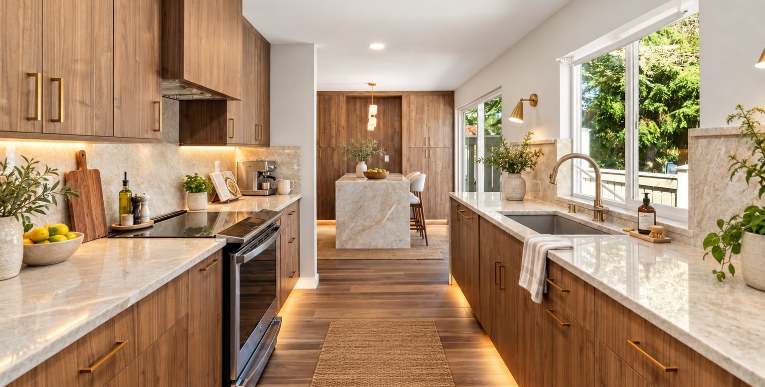 Modern Kitchen Remodel in Federal Way, WA by Cabinets Core project photo